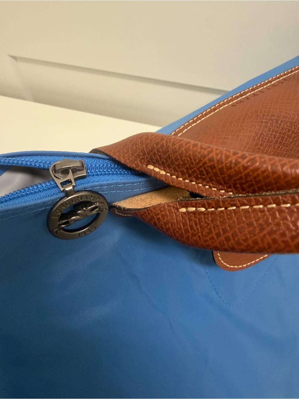 Longchamp Large Le Pliage Canvas Travel Bag - Picture 8 of 10